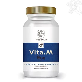   Vita.M férfi vitamin-komplex 2 x 30 db kapszula (kétkomponensű) - Myrobalan