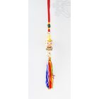 Kulcstartó/szerencse lógó szerzetessel