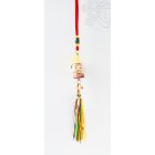 Kulcstartó/szerencse lógó szerzetessel