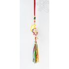 Kulcstartó/szerencse lógó szerzetessel