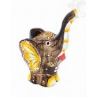 Fa elefánt, mintás kicsi - 11,5 cm