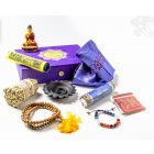 Buddhista meditáló utazó szett