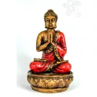 Imádkozó Buddha mécsestartó