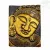 Buddha fejes fa fali dísz - 26 x 32 cm