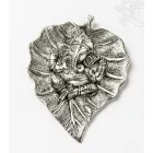 Ganesha Bódhi levélen aluminium fali függő