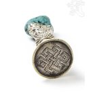 Végtelen jeles pecsét türkizzel