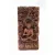 Áldó Buddha lótuszban térbeli faragott fali dísz - 40x20 cm