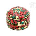 Firoza ékszertartó doboz - kövekkel kirakott - kicsi