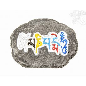 Om Mani Padme Hum hűtőmágnes - 6,5 cm