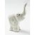  Fa elefánt, fehér kicsi - 15 cm 