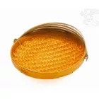 Kerek, rattan kenyértartó - 30 cm