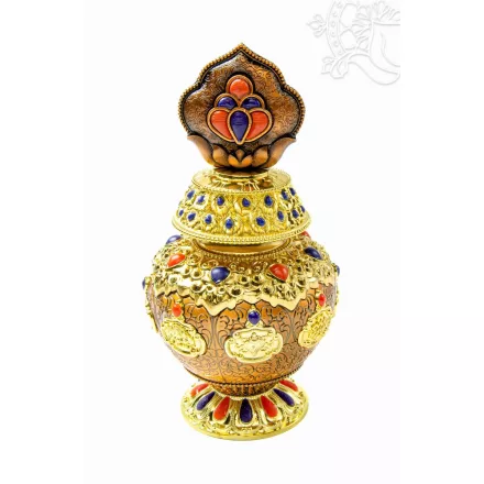 Tibeti Yang Bumpa (váza) felajánlási edény - 20 cm