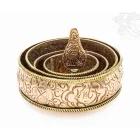 5 részes mandala felajánló tálkészlet - 10 cm