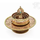 Talpas mandala felajánló tál - 14 cm