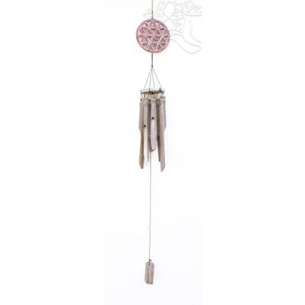 Élet virága bambusz szélcsengő – 125 cm