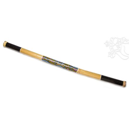 Bambusz esőbot, mintás - 120 cm