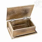 Életfa mintás fa doboz, antik – 15 cm