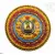 Mandala Shakyamuni Buddha falidísz 8 szerencsejellel – 39,5 cm