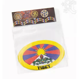 Vasalható hímzett minta – Tibeti zászló