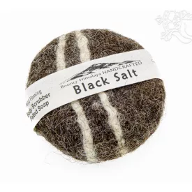 "Black Salt" filcbe burkolt kézműves szappan