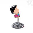 Tibeti népviseletű autós figura – 7 cm