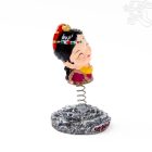 Tibeti népviseletű autós figura – 7 cm