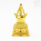 Arany színű sztúpa – 11,5 cm