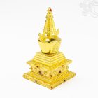 Arany színű sztúpa – 11,5 cm