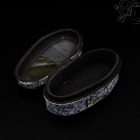 Kagylós ékszertartó doboz-ovális