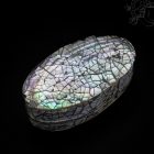 Kagylós ékszertartó doboz-ovális