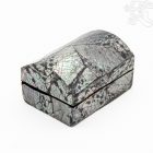 Pávakagyló ékszertartó doboz – 7 cm