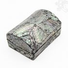 Pávakagyló ékszertartó doboz – 10 cm