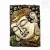 Buddha fejes fa fali dísz - 23 x 30 cm