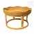 Rattan tálcás kínálóasztal – 42 cm