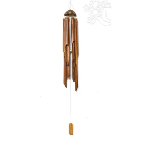 Bambusz szélcsengő, antik - 150 cm