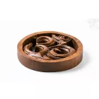 Fa fali függő OM-mal - 10 cm