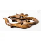 Om alakú rózsafa fali függő - 40 cm