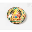 Shakyamuni Buddha kerek mágnes