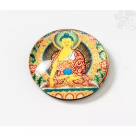 Shakyamuni Buddha kerek mágnes