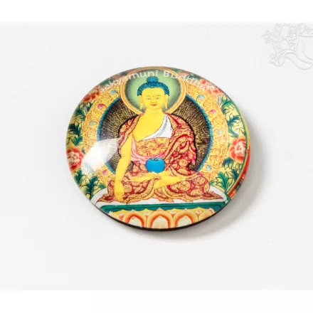 Shakyamuni Buddha kerek mágnes