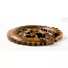 Sárkány fa falikép - 20 cm