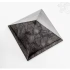 Shungit energetizáló piramis, hatalmas 12x12 cm