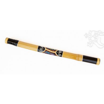 Bambusz esőbot, mintás - 81 cm