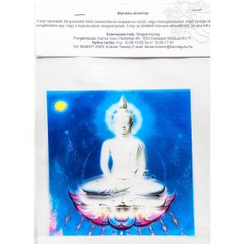 Fehér Buddha ablakkép