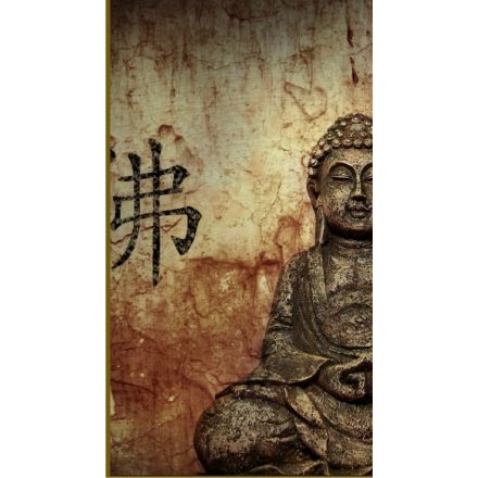Antik, álló Buddha vászonkép