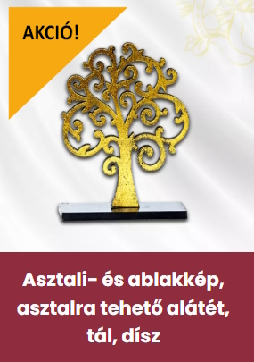 Asztali és ablakdísz