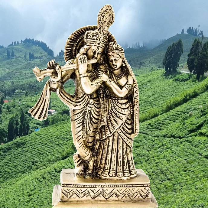 Radha és Krishna – az isteni szerelem szimbóluma